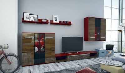 Стенка в гостиную BLANCHE 818