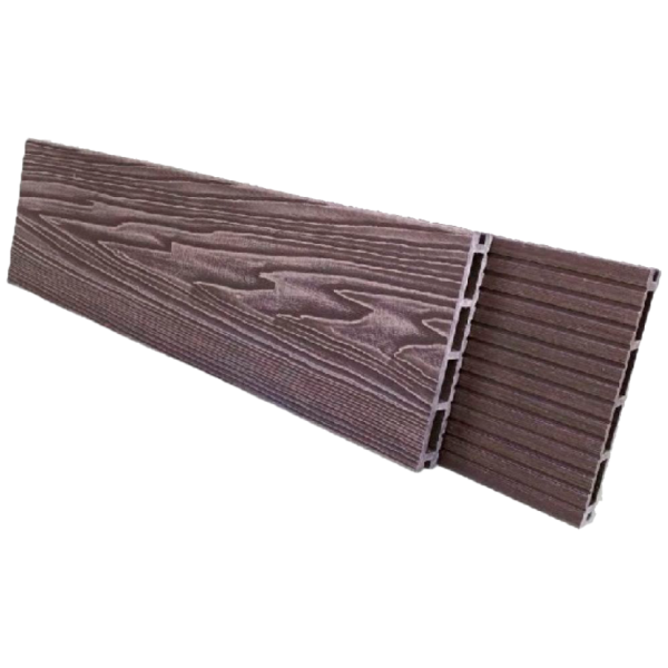 Террасная доска пустотелая NanoWood Comfort 3D Венге