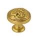 Ручка кнопка Linea Cali "VINTAGE" 201272PB028OO, материал Латунь, отделка Золото, d=28 мм
