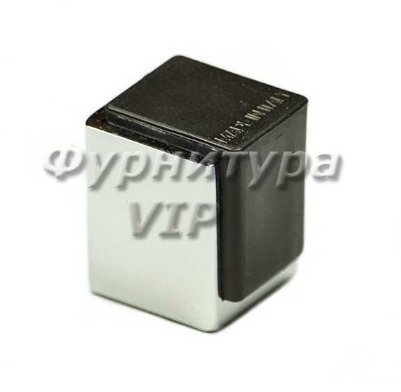 Ограничитель напольный 854 ASTI CP, материал Латунь, отделка Хром, 34*25*28 мм