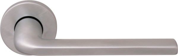 Дверная ручка на круглой розетке 133 R MILLY CS (50PVC), материал Замак, отделка Хром, 145*50 мм