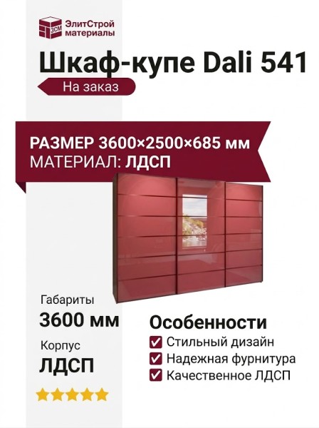 Шкаф-купе Dali 541