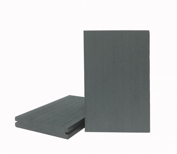 Террасная доска из ДПК Terrapol Смарт (полнотелая с пазом) Чёрное дерево