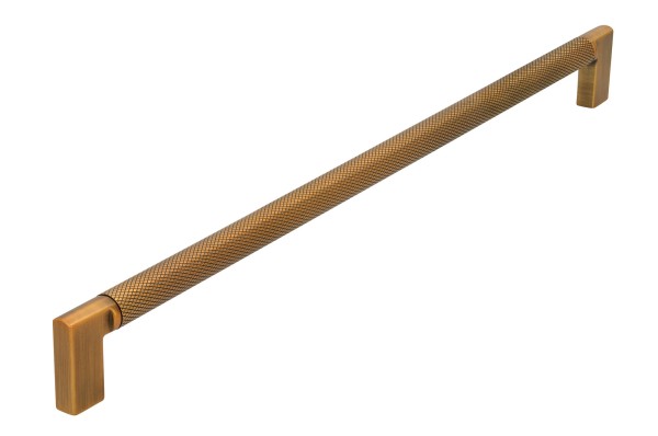 Ручка скоба SIRO 2457-334ZN79ZN79, материал Замак, отделка Бронза, 334*12*32 мм
