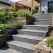 Ступень 3D GardenParkett с древесной текстурой в цвете Графит