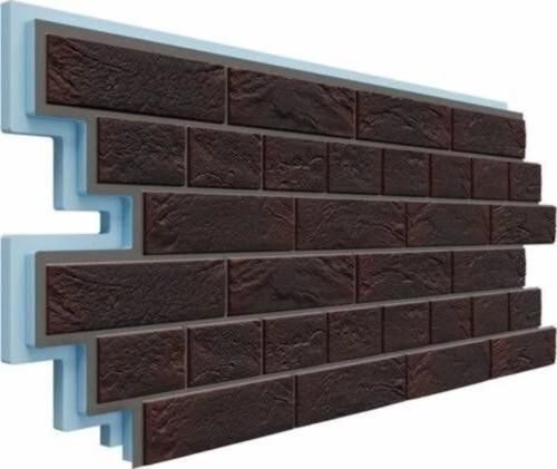 Термосайдинг Доломит Венецианский Кирпич 40 мм от Алтея