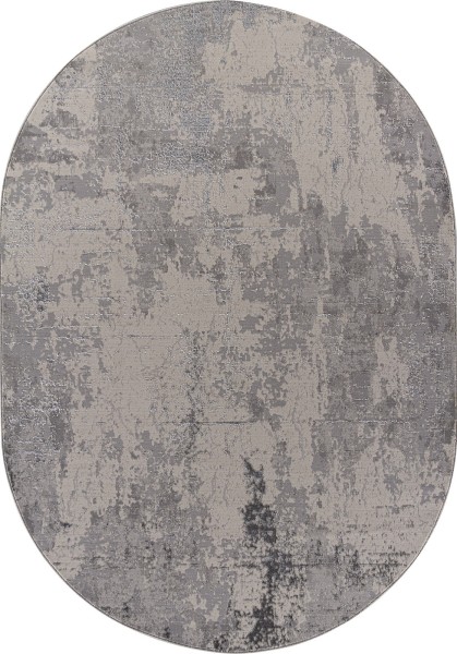 Ковер Liman F169 CREAM-GREY ОВАЛ 280x380