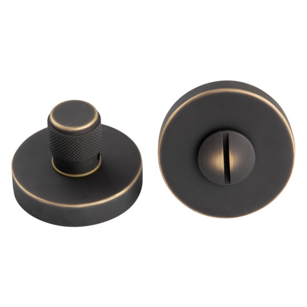 Дополнительные розетки для сантехнического замка ALYA NS34, материал Латунь, отделка Бронза, d=52 мм