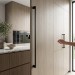 Ручка скоба Viefe 04861168L30, материал Замак, цвет Чёрный, отделка Черный, 1200*14*42 мм