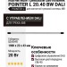 Магнитный трековый светильник POINTER L 20.40 BW DALI