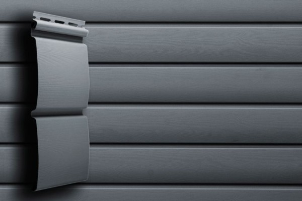 Сайдинг Grand Line, Блок-хаус D4.8 Цвет Графит