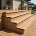 Ступень из ДПК CM Stair, Дуб