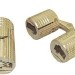 Петля скрытая цилиндрическая CI-K001, материал Латунь, отделка Латунь, d=12 мм