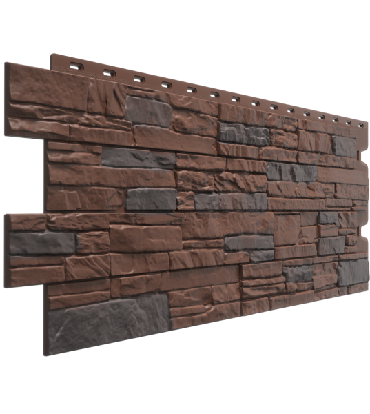Фасадная панель Docke Stein Темный орех