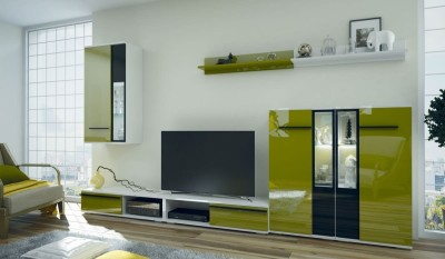 Стенка в гостиную BLANCHE 814