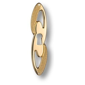 Ключевина 15.698.10.DIA.19, материал Замак, отделка Золото, 25*114 мм