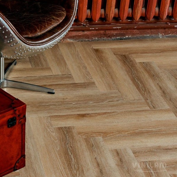 Виниловый пол Vinilam коллекция PARQUET Herringbone Классический Паркет IS11166