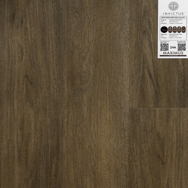Кварцвиниловая плитка Invictus коллекция Maximus DryBack 32 New England Oak Sand