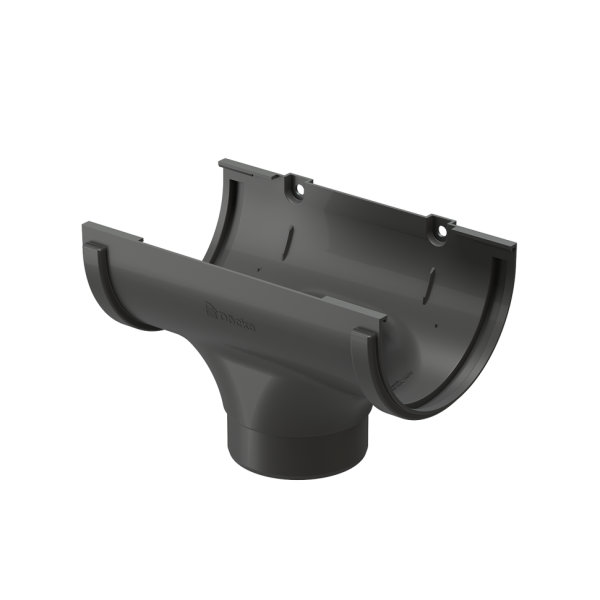 Водосточная воронка Docke Standard, цвет серый