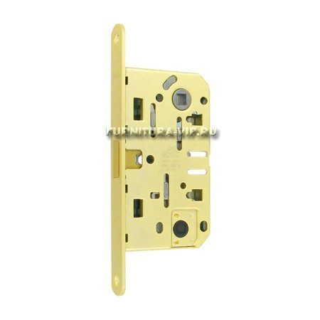 Замок Mediana POLARIS AGB (магнитный) для сантехнической двери B04102.50.23, материал Сталь, отделка Латунь