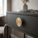 Ручка кнопка CEBI 4134 002MP11, материал Замак, отделка Золото, 29*d=50 мм