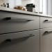 Ручка скоба SIRO 2457-334PB12PB12, материал Замак, цвет Чёрный, отделка Черный, 334*12*32 мм