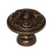 Ручка кнопка 120.35 BRONZE ETRUSCO, материал Латунь, отделка Бронза, d=35 мм