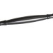 Ручка скоба M318.128.BLACK, цвет Черный, отделка Черный, 144*13*35 мм
