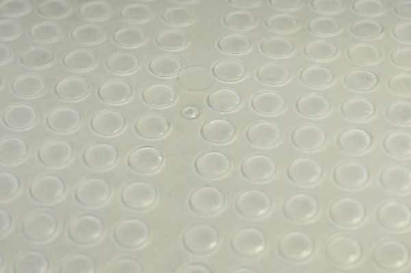 Смягчитель удара самоклеющийся (лист 100шт) 154000049, отделка Транспарент, Н=1,5мм; d=7мм