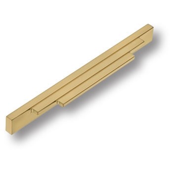 Ручка скоба SYSTEM 9429 0224 GB, материал Алюминий, отделка Латунь, 22*31*244 мм