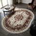 Ковер Shahreza d206 cream-red овал
