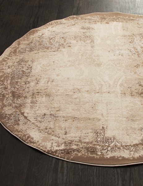 Ковер Armina 3711A brown круг