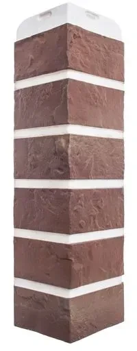 Наружный угол Альта-Профиль, Кирпич Рижский 01