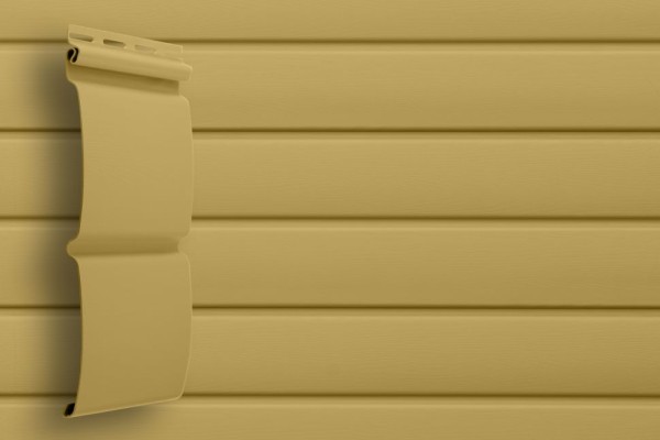 Сайдинг Grand Line, Блок-хаус D4.8 Цвет Карамельный