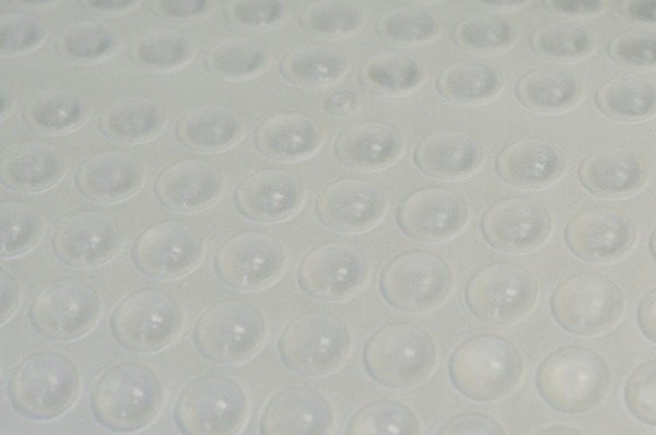 Смягчитель удара самоклеющийся (лист 100шт) 154000181, отделка Транспарент, Н=3 мм; d=10мм