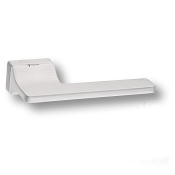 Дверная ручка на прямоугольной розетке TOPAZ HA204RO15 ELX10, материал Замак, отделка Хром, 161*52*67 мм