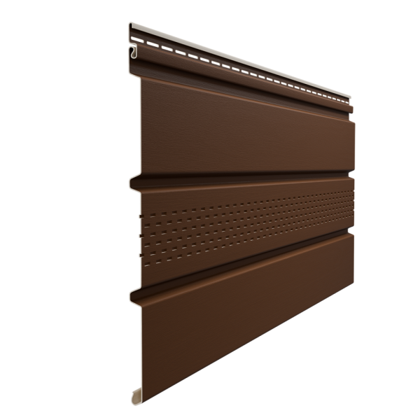 Софит Docke T4 с центральной перфорацией, Каштан
