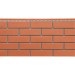 Фасадные панели Grand Line, Клинкерный кирпич Дизайн, Терракотовый, шов RAL 7006