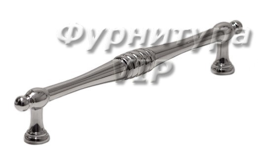 Ручка скоба BU-08 160 мм хром, материал Замак, отделка Хром, 190*15*31 мм