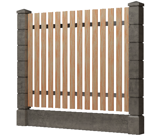 Заборная доска GRINDERDECO, ДПК, шлифованная, Цвет Песчаник.