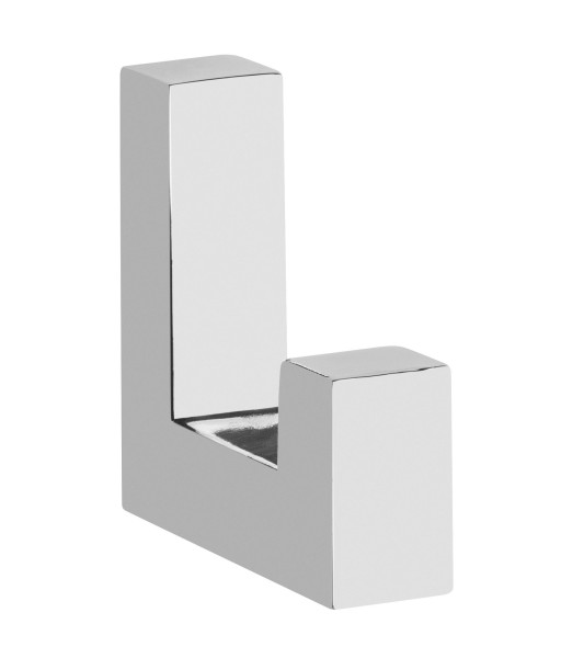 Крючок WZ-K2201-01, материал Замак, отделка Хром, 40*40*12 мм