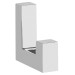 Крючок Gamet WZ-K2201-01, материал Замак, отделка Хром, 40*40*12 мм