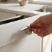 Ручка кнопка 8954 0008 PN-PN, материал Алюминий, 35*16*60 мм