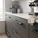 Ручка скоба 8600 320 Matt Black, материал Замак, цвет Чёрный, отделка Черный, 30*23*345 мм