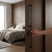 Ручка скоба Viefe ARPA 05831178L30, материал Замак, цвет Чёрный, отделка Черный, 1200*14*35 мм