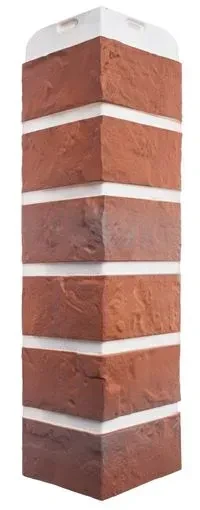 Наружный угол Альта-Профиль, Кирпич Рижский 02