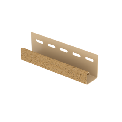 J-профиль Ю-Пласт, Стоун Хаус S-Lock Клинкер, Горчичный