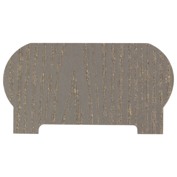 Заглушка торцевая для перил из ДПК Faynag Графит 95х50 мм