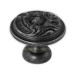 Ручка кнопка 120.35 PEWTER, материал Латунь, отделка Серебро, d=35 мм