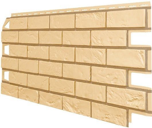 Фасадная панель VOX Vilo Brick Цвет Песочный